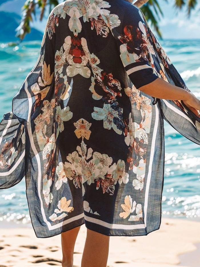 Printed Open Front Cover-Up