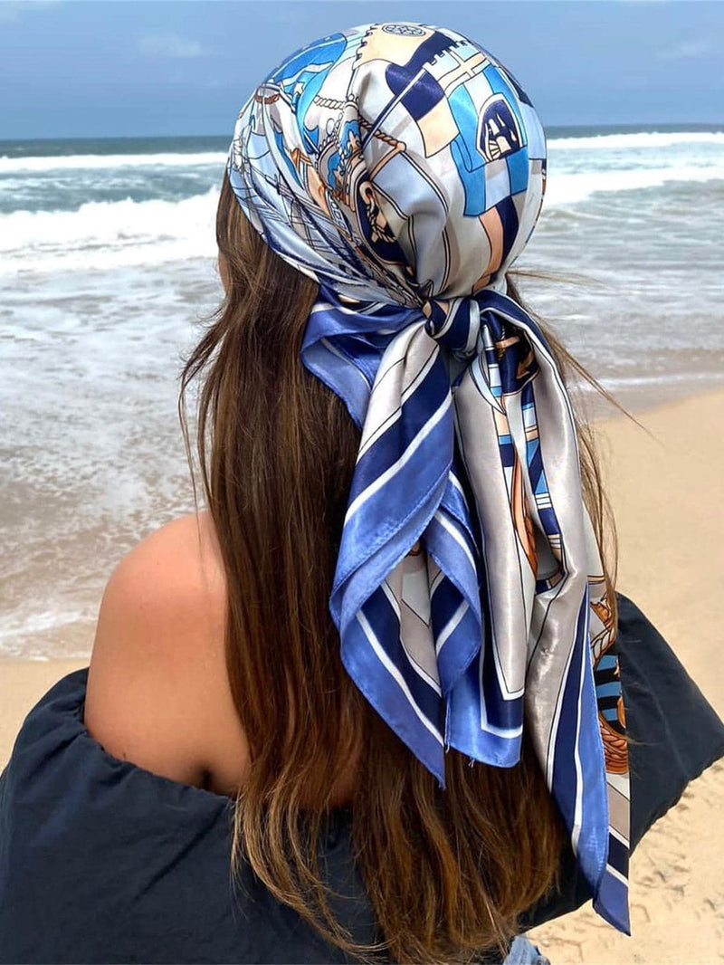 Anchor Print Bandana