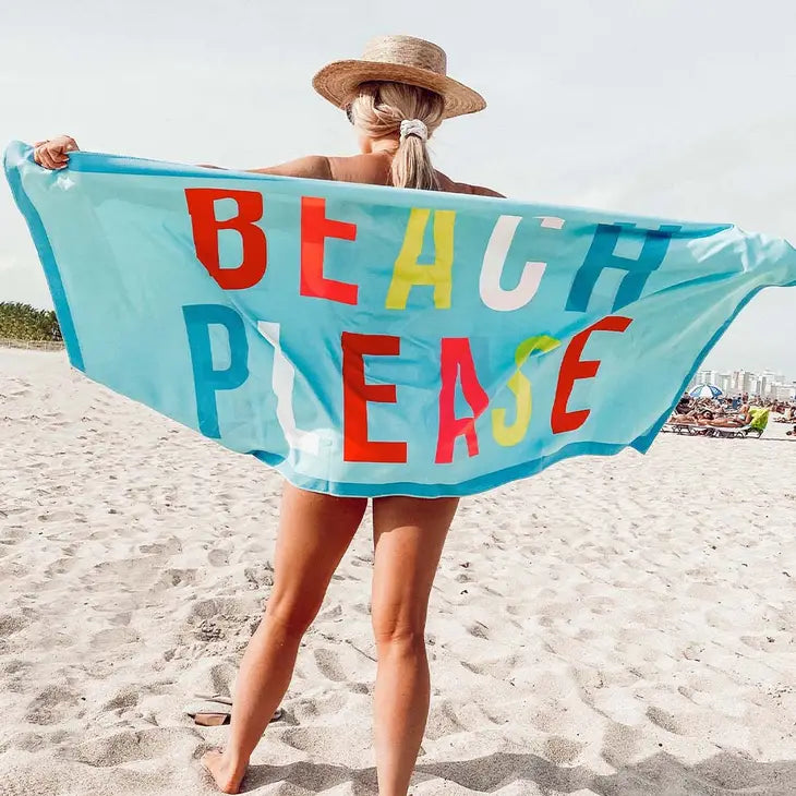 Beach Please Quick Dry Beach Towels