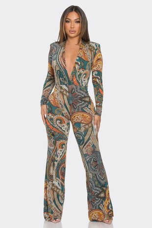 Teressa Print Jumpsuit