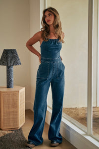 Lisa Denim Jumpsuit