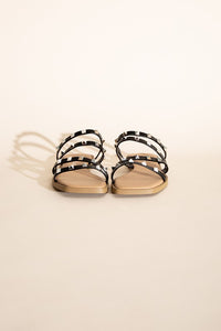 TEMIRA-S STUD FLAT SLIDES