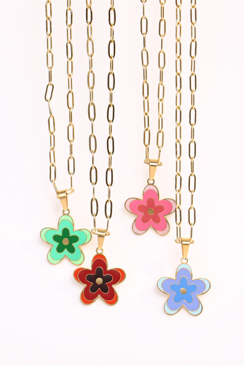 Flower Pendant Necklace