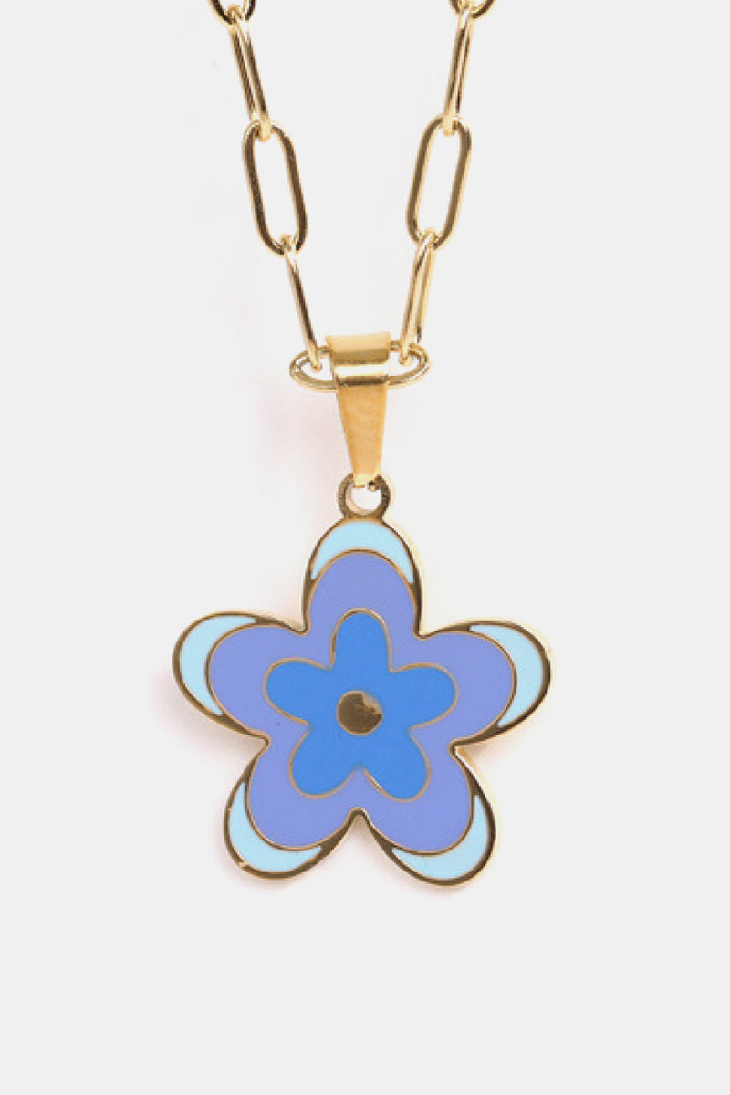 Flower Pendant Necklace