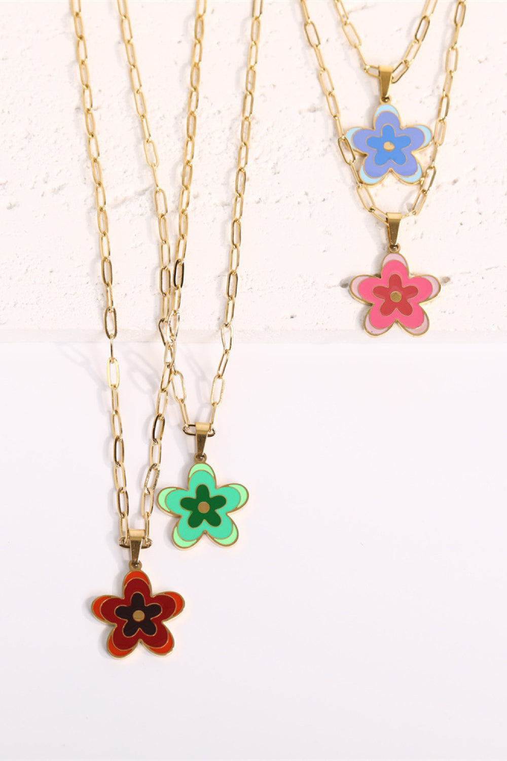 Flower Pendant Necklace