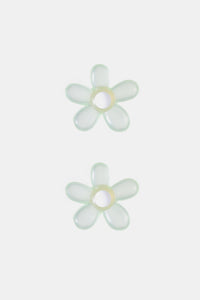 Flower Shape Resin Earrings