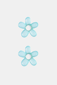 Flower Shape Resin Earrings