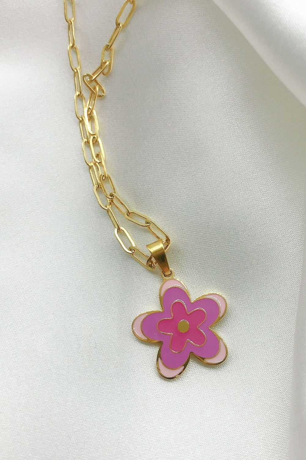 Flower Pendant Necklace