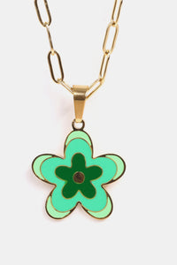 Flower Pendant Necklace