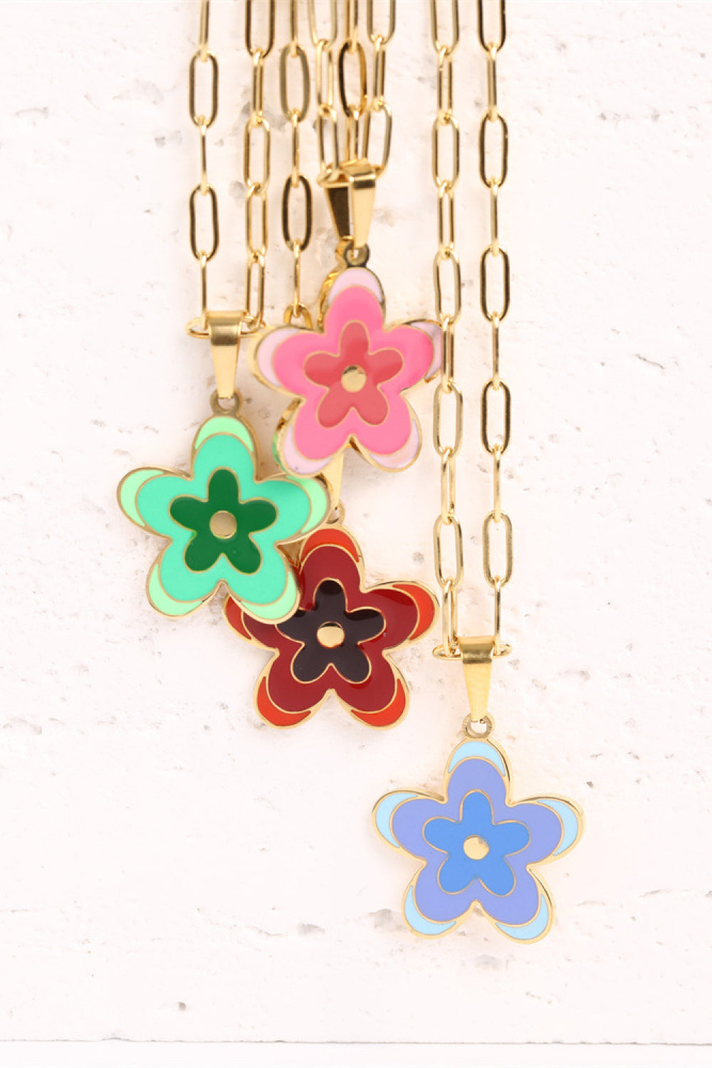 Flower Pendant Necklace