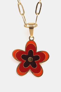 Flower Pendant Necklace